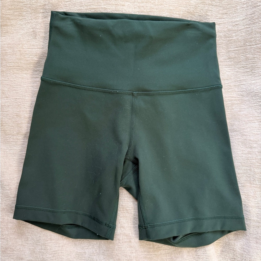 Lululemon wunder train shorts - legacy green